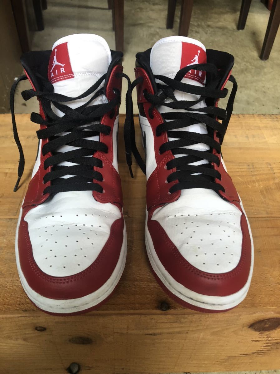 超激得，格安 NIKE AIR JORDAN 1 MID CHICAGO エアジョーダン1 ミッド シカゴ(29.0cm)｜売買されたオークション情報、yahooの商品情報をアーカイブ公開 - オークファン 29.0cm