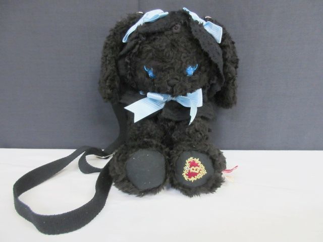 BABY☆うさくみゃポシェット☆ブラック 黒 うさくみゃショルダーピンク 