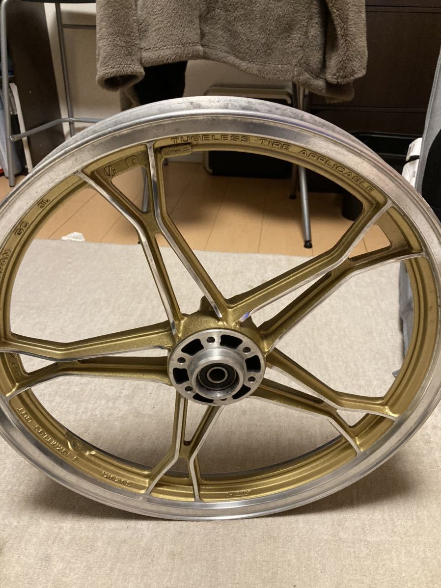 GSX250L 19インチ キャストホイール 19xMT1.85 グラトラ流用 gsx250l フロントホイール 19インチ グラストラッカー流用に