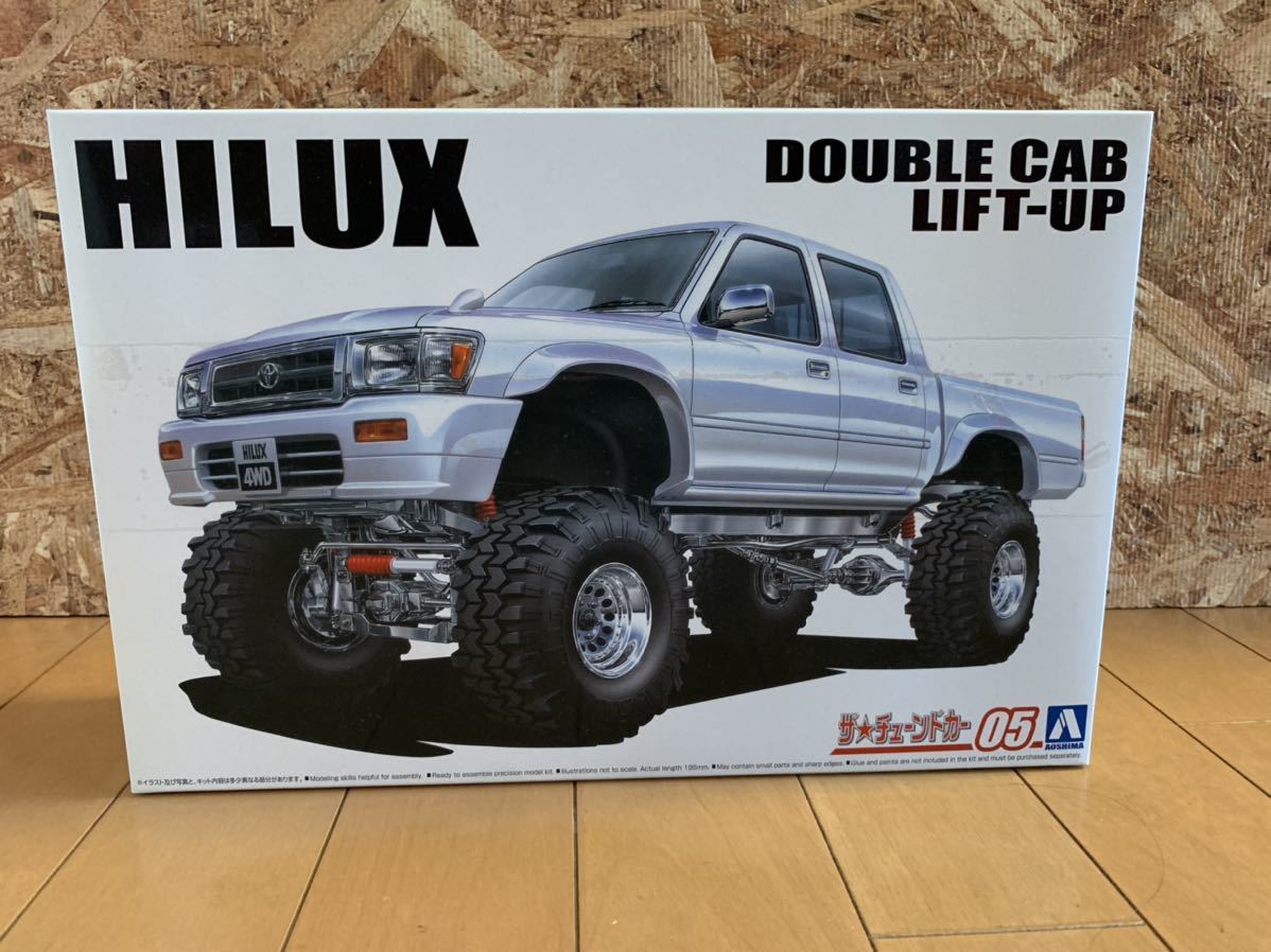 アオシマ 1 24 ダットサン トラック ザ チューンドカー ハイラックス ピックアップ リフトアップ トヨタ未組立 4個セット販売 トヨタ 売買されたオークション情報 Yahooの商品情報をアーカイブ公開 オークファン Aucfan Com