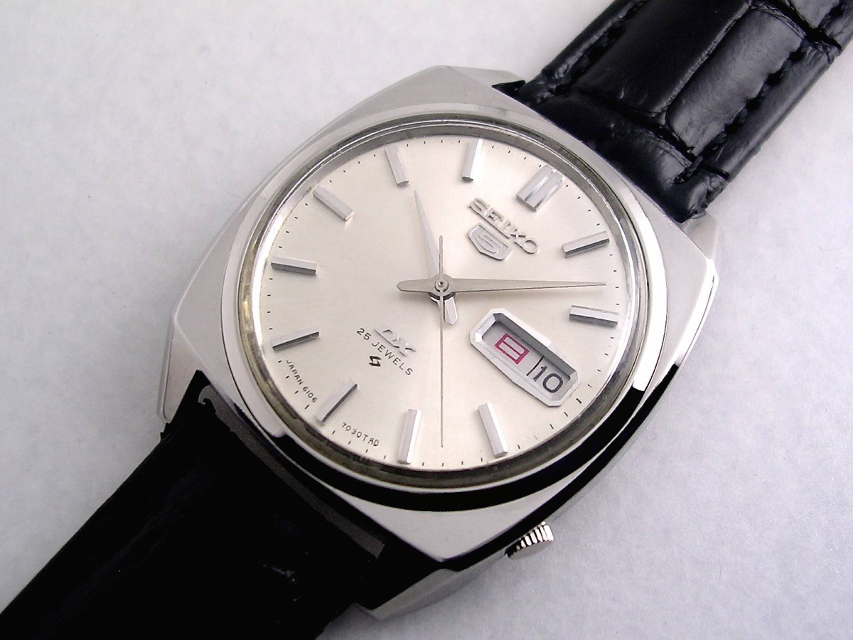 良品 1968年製 SEIKO セイコー5 DX メンズ 自動巻き 25石 セイコー 