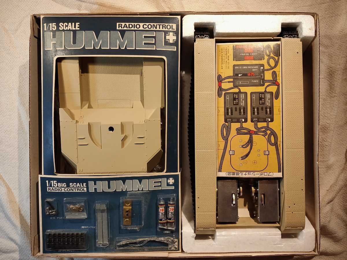 HUMMEL 1/15スケール ラジオコントロール バンダイ プラモデル （旧 