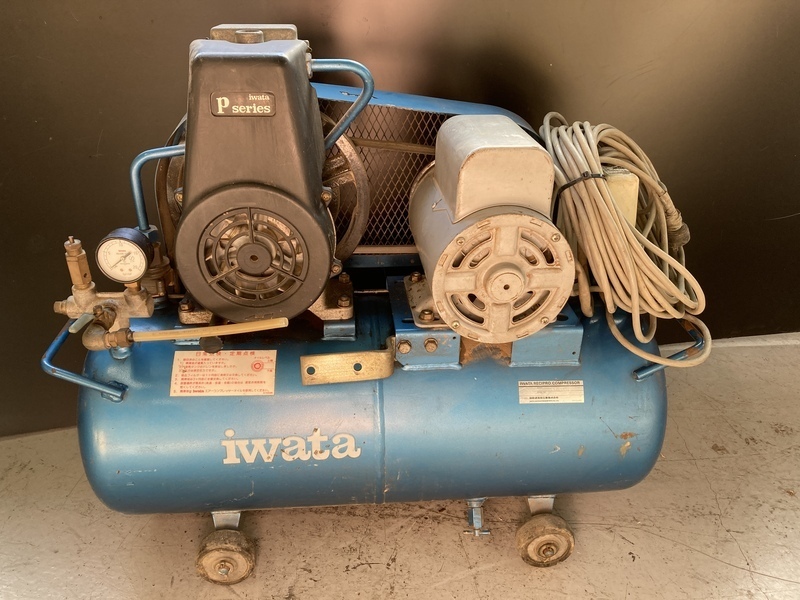 最新作，高品質 品 直接引取歓迎 岩田塗装 iwata エアーコンプレッサー SP-07CPB 100V 内容積 36L 0.75Kw 1馬力 リプロス IT2SA3OX5PU2(コンプレッサー)｜売買されたオークション情報、yahooの商品情報をアーカイブ公開 - コンプレッサー