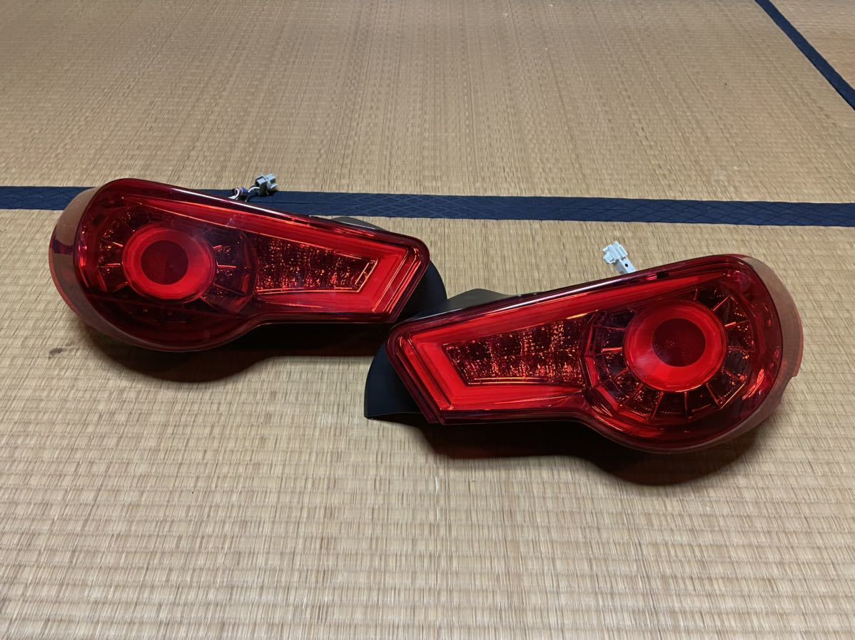 水*様 クリスタルアイ LEDテールランプ BRZ 86 86 ハチロク/BRZ ZN6/ZC6 バルカン ファイバーLEDテールV2