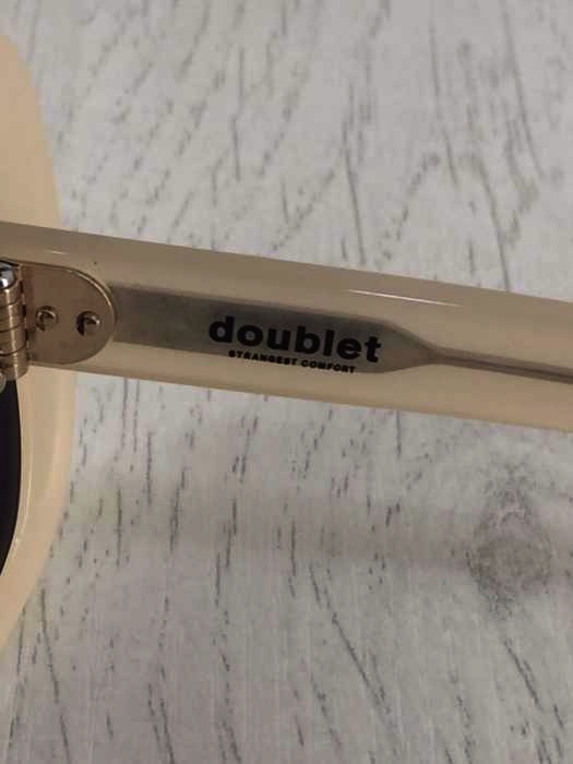 ダブレット doublet DB001 DULL WHT サングラス メンズ 59□23-150