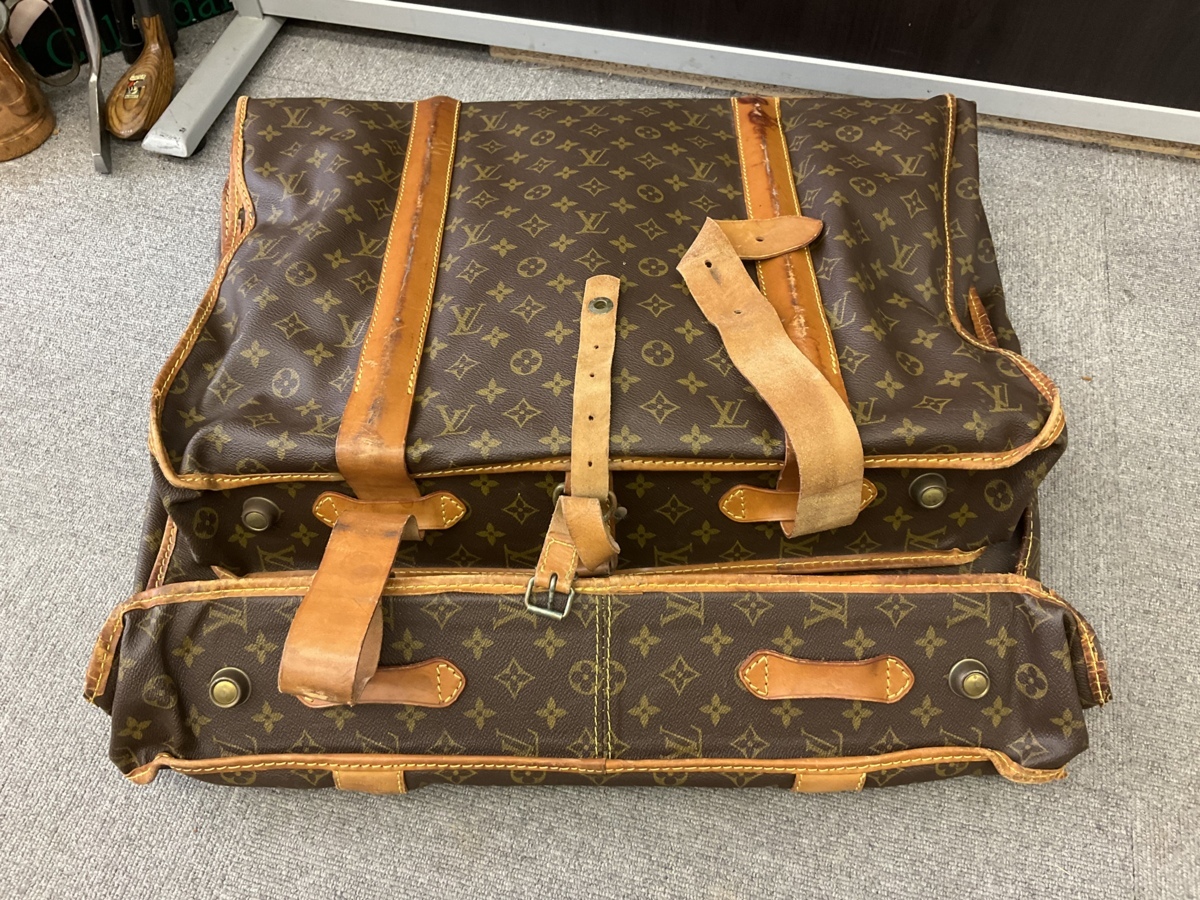 ♪ルイヴィトン LOUIS VUITTON ガーメントカバー モノグラム 持ち手 
