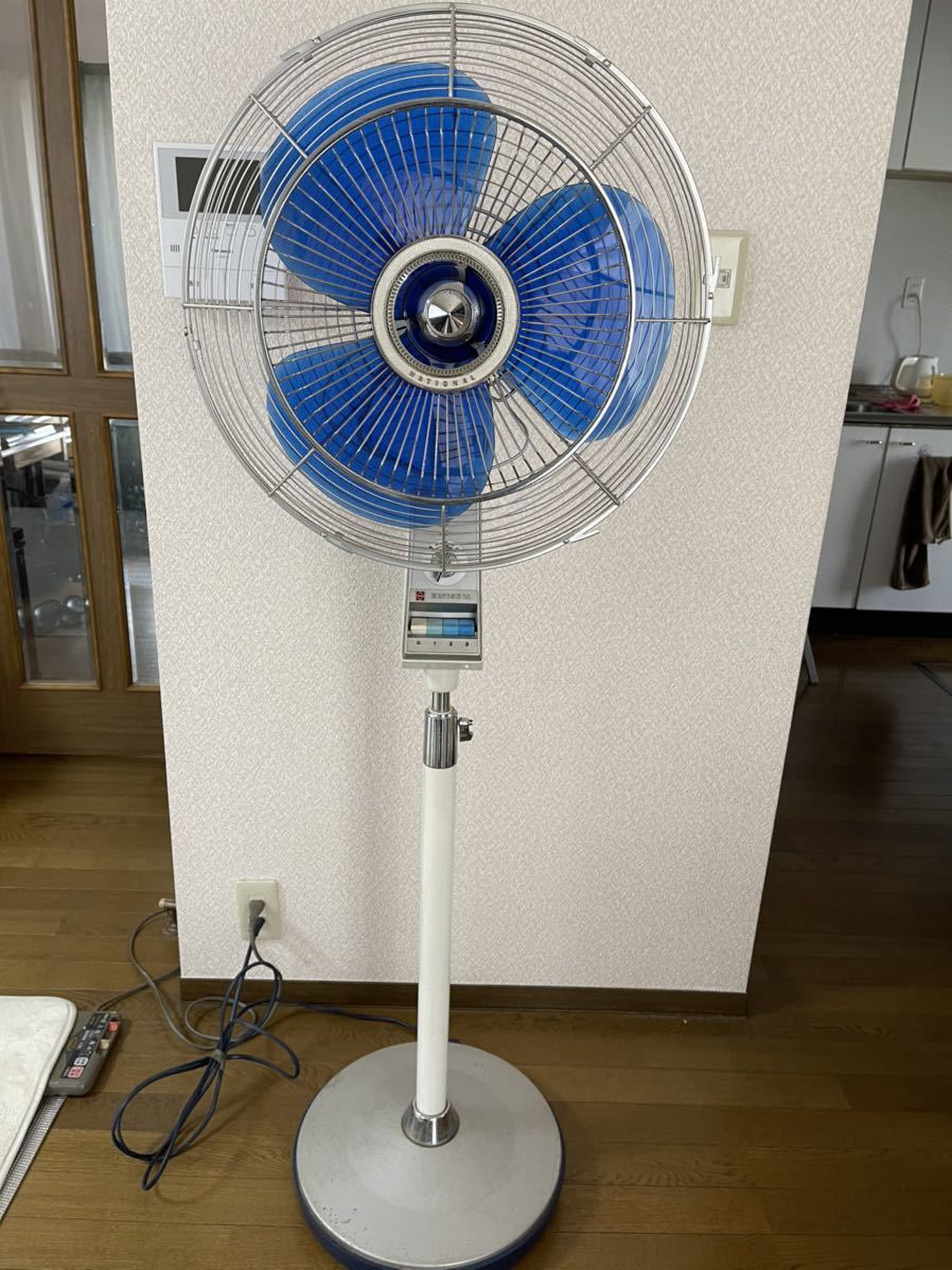 National 大型扇風機 F-K351A 美品 扇風機 F-40WH National 昭和レトロ ナショナル 大型 3枚羽 動作 Yahoo