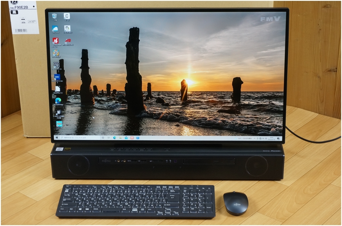 極美品】FUJITSU 27型フルHD 2020年 Win10 Core i7-10750H 8GB 