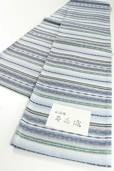 新作登場，定番 和遊館 OFF079 仕立付 西陣織全通お洒落袋帯 布花織 長尺(未仕立て)｜売買されたオークション情報、yahooの商品情報をアーカイブ公開 - オークファン 未仕立て