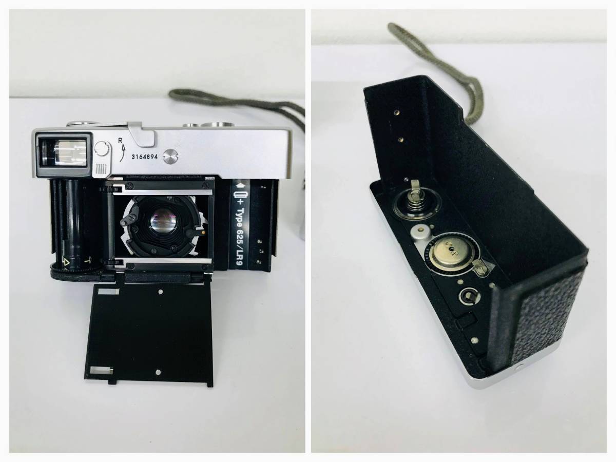 SY643]カメラ ROLLEI 35 シルバー GERMANY(ドイツ製) フィルムカメラ