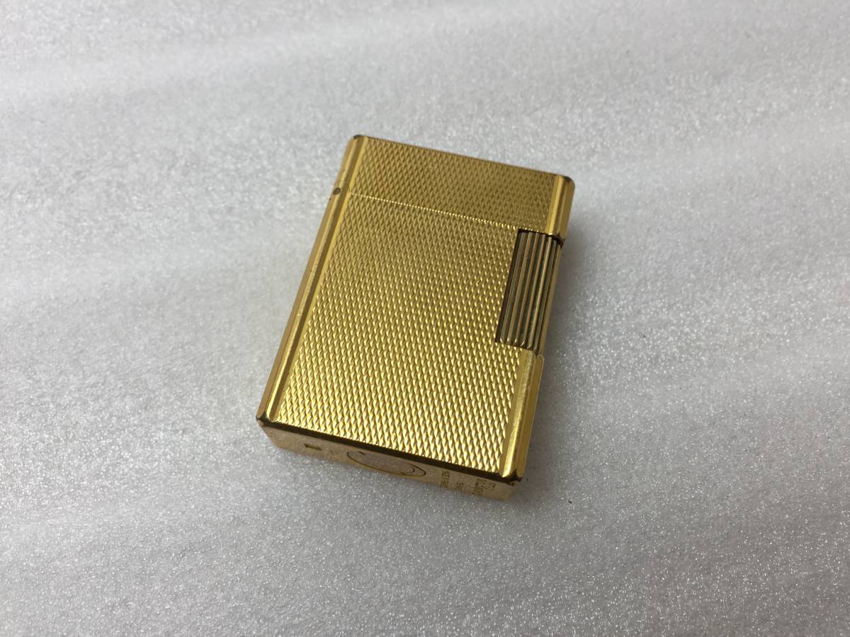 S.T.Dupont デュポン ライター ゴールド ローラー式 レトロ S.T.Dupont デュポン ライター ゴールド ローラー式 レトロ