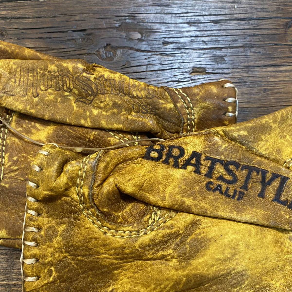 Sサイズ BRATSTYLE × MOTOSTUKA SHANKS GLOVES ブラットスタイル