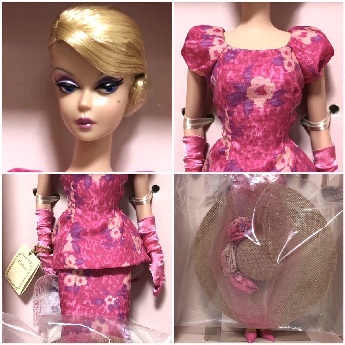 【未使用品】バービーファッションモデル　ファッショナブリー・フローラル・バービー 未使用品】バービーファッションモデル ファッショナブリー