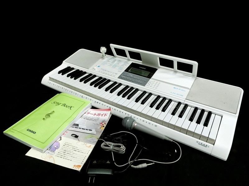 1000円スタート シンセサイザー CASIO カシオ LK-516 鍵盤楽器 楽器