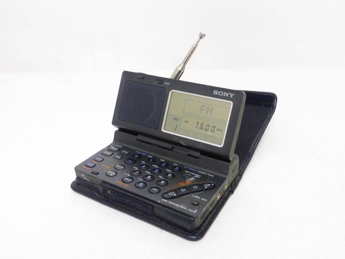 ICF-SW100 SONY ラジオ Sony World - ジャンク FM ワールドバンド 