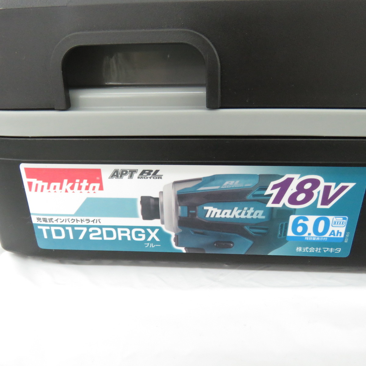 【未使用品】makita マキタ 充電式インパクトドライバ TD172DRGX ブルー 18V 6.0Ah 892101563 マキタ TD172DRGX 充電式インパクトドライバ ☆マキタ 神奈川県のその他 18V市川行徳店
