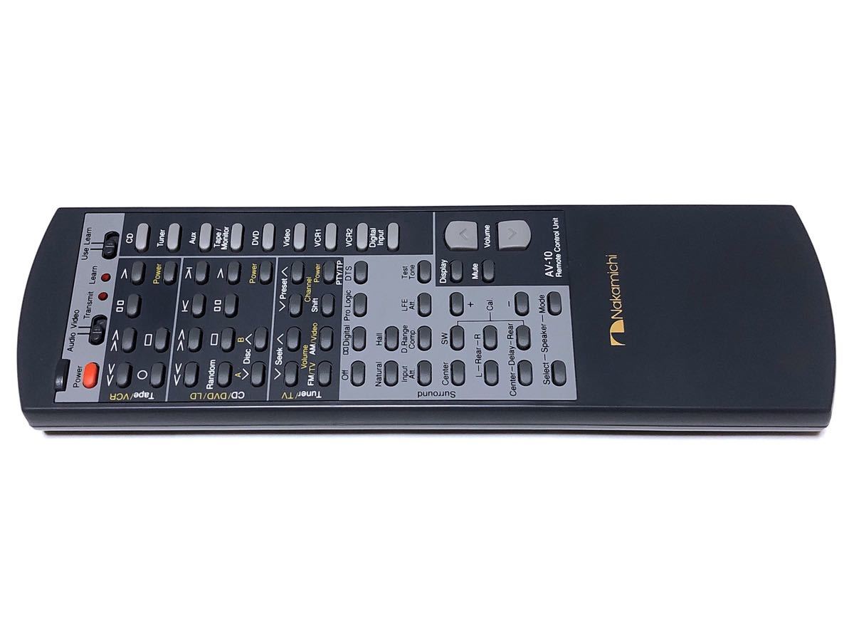 Nakamichi AV-10 AV-10ピュアアンプとしても優秀 希少ナカミチAV