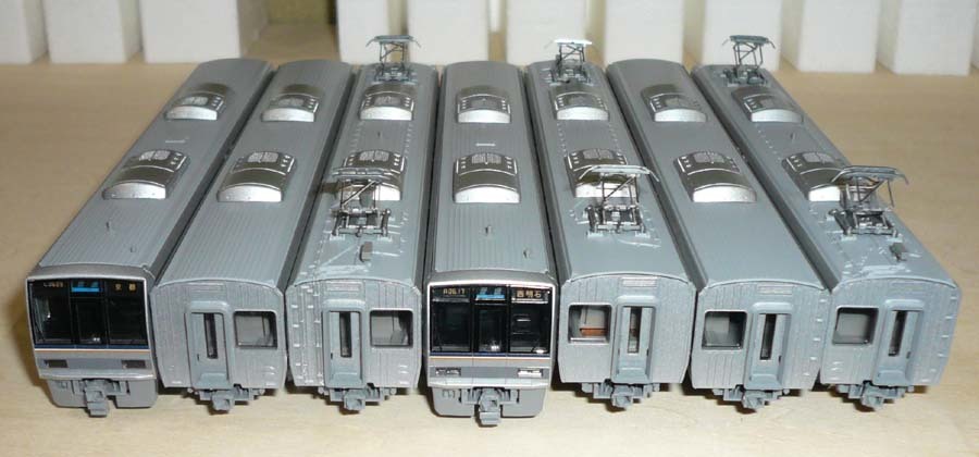 Tomix JR西 207系1000番台 7両セット (難あり)(通勤形電車 
