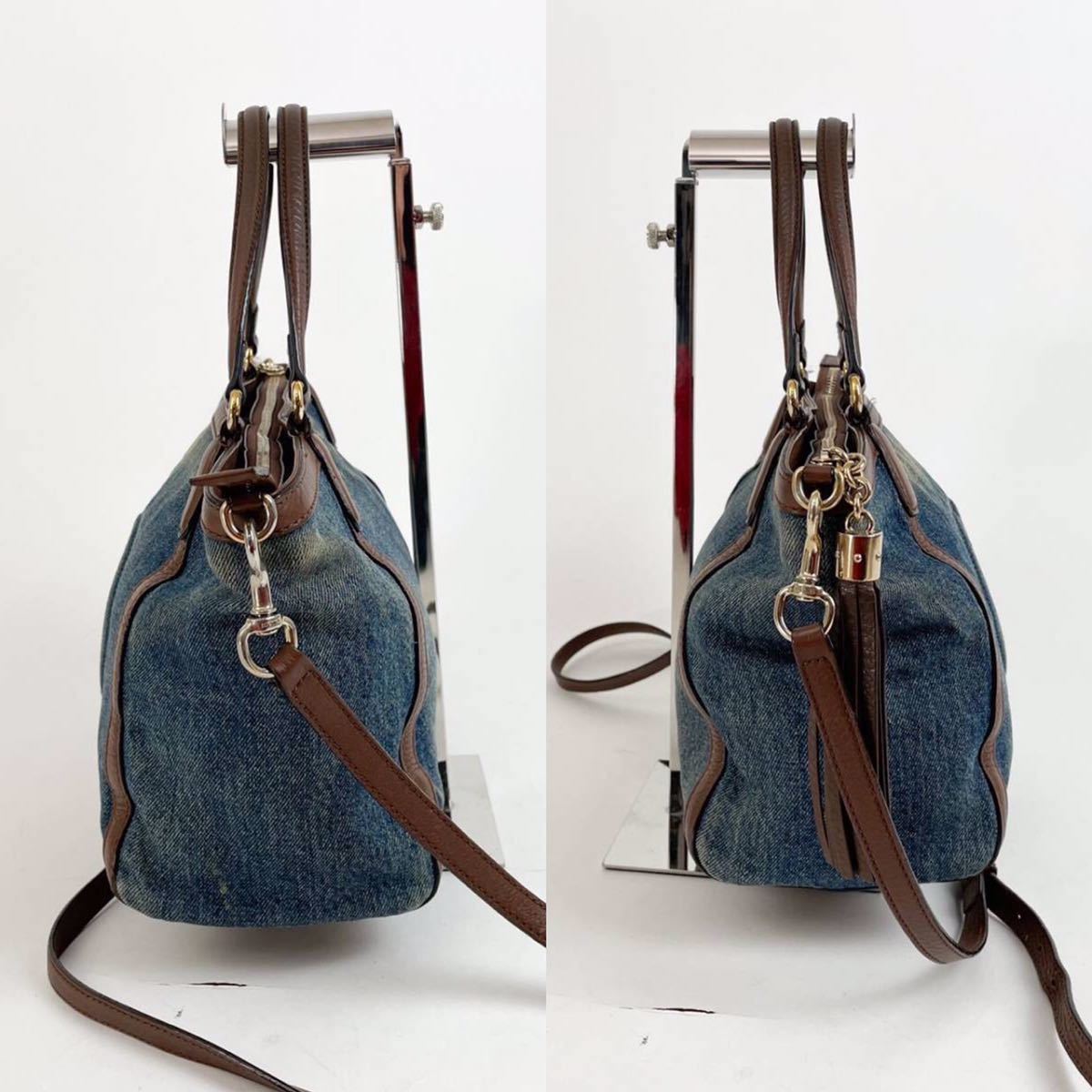 1円～【幻の一品】GUCCI グッチ ソーホー ハンドバッグ ショルダー