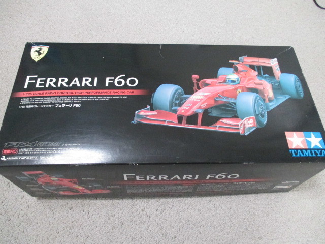 未組み立て TAMIYA タミヤ フェラーリF60 F104シャーシ 1/10電動 