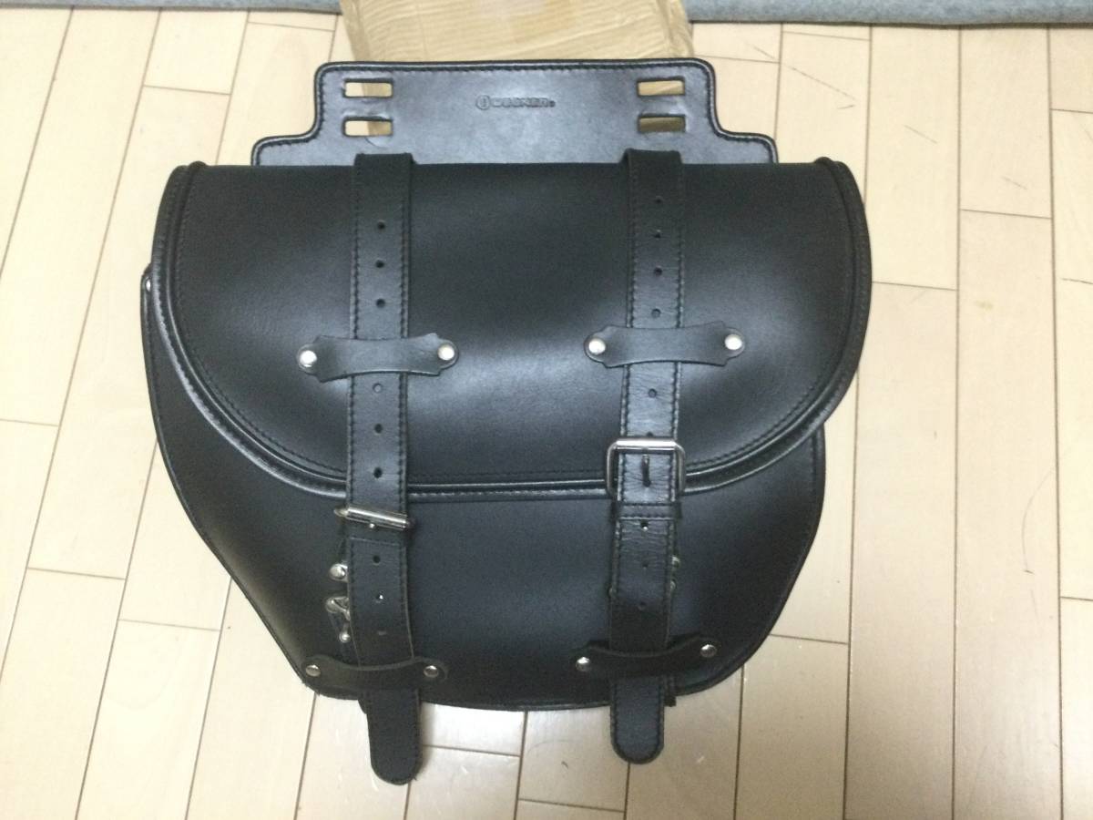 デグナーSB 36レザーサドルバツグ - バイク ウェア レザーサドルバッグ