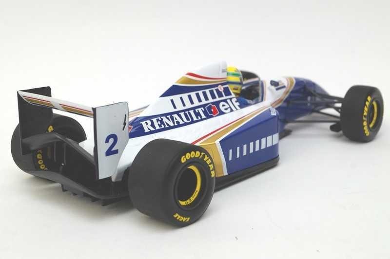 送料710円 ミニチャンプス 1/18 ウィリアムズ ルノー FW16 A.セナ 1994