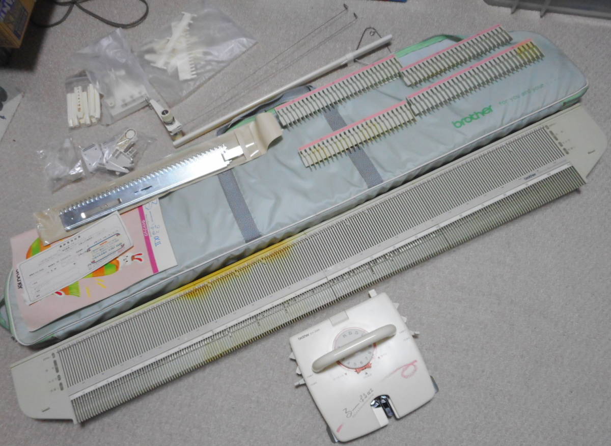brother 編み機 るーぱるαII 「KH-395」 手工芸 編み物 ハンドクラフト  
