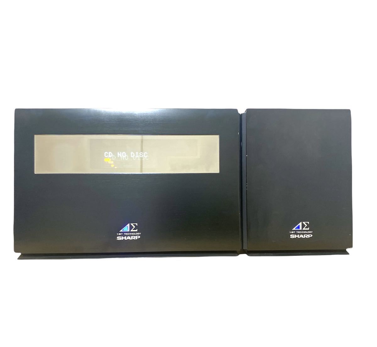 SHARP 1bitデジタルアンプ搭載コンポ SD-SG40 動作品シャープ SHARP