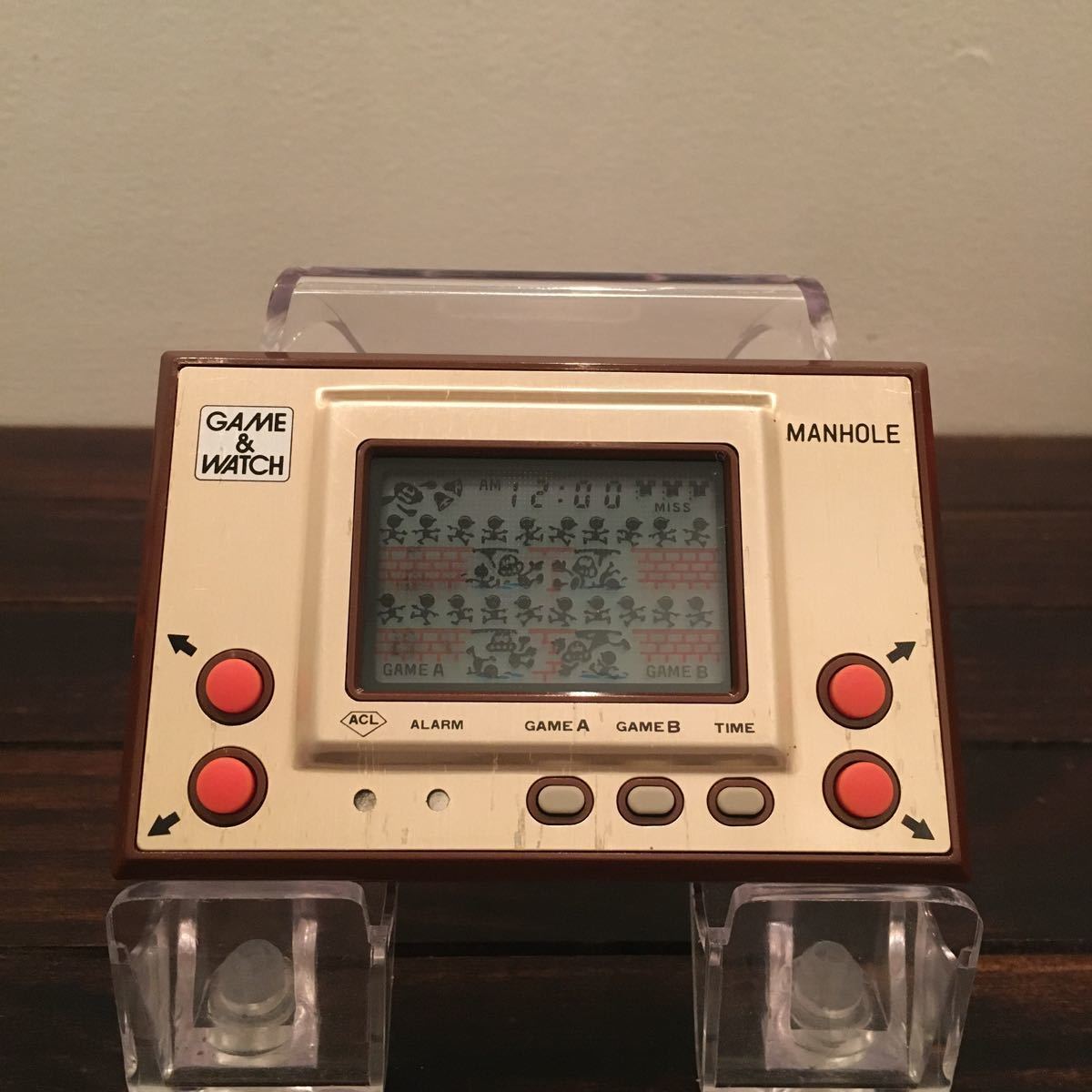 ゲームウォッチ マンホール ※美品 任天堂 GAME&WATCH MANHOLE Nintendo
