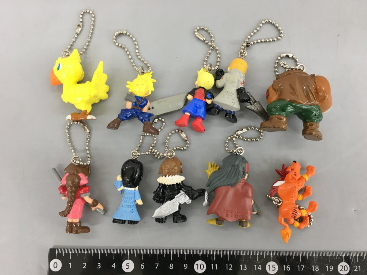 ファイナルファンタジー7 8 キーホルダー 計10点 FF7 FF8 クラウド