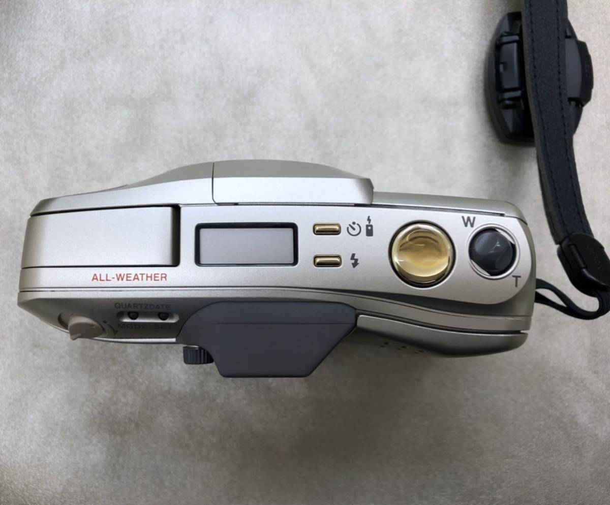 ◎【美品】OLYMPUS μ [mju:] ZOOM 140 VF コンパクト フィルムカメラ