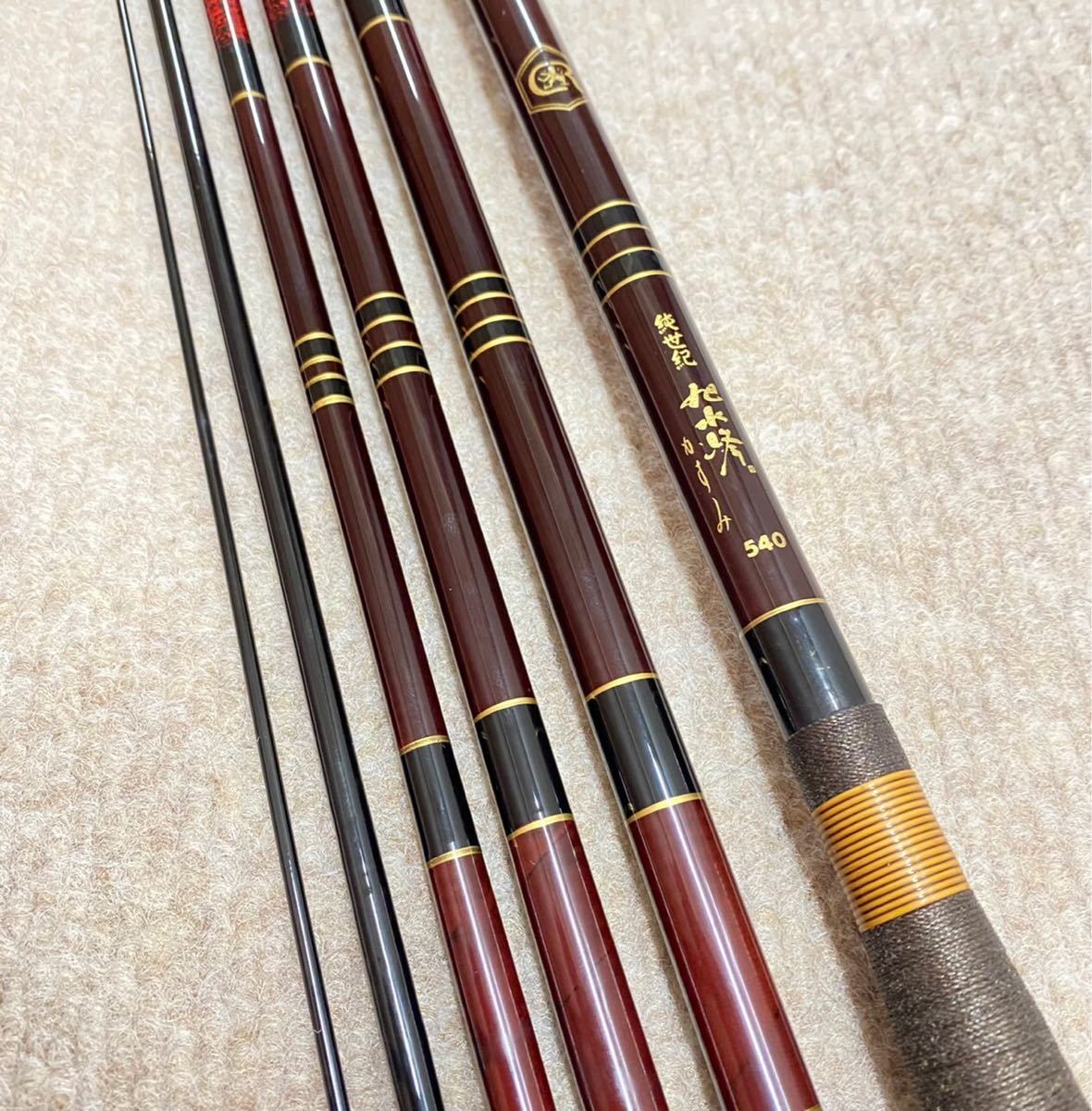 1円～ 美品 OLYMPIC オリムピック 純世紀 旭水峰 かすみ 540 ヘラブナ 