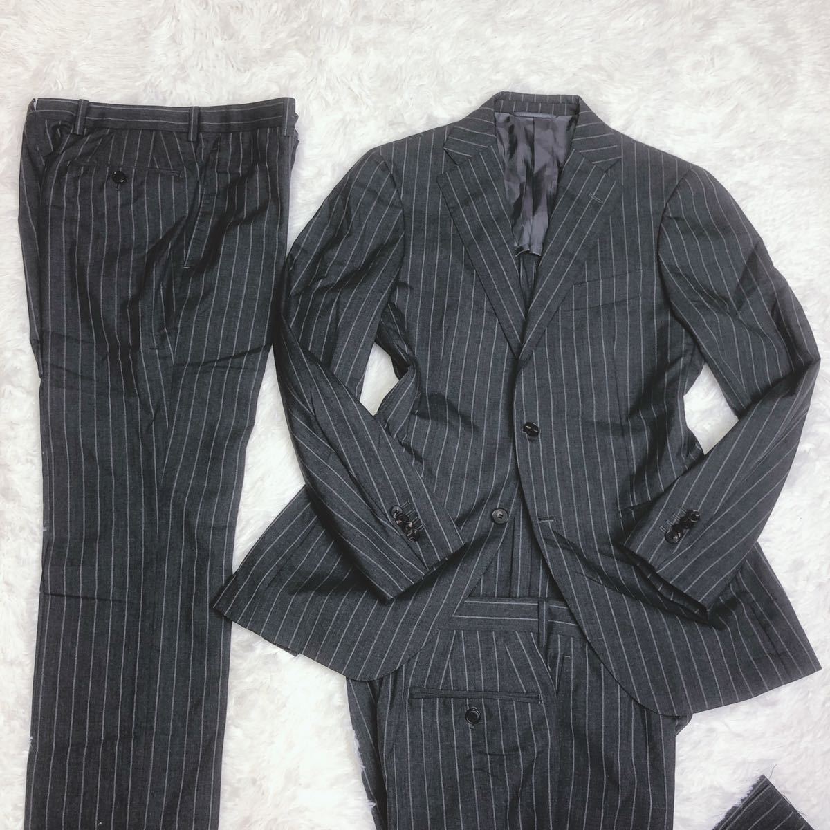 ザ スーツカンパニー カノニコ シングル スリーピース 3ピース スーツ