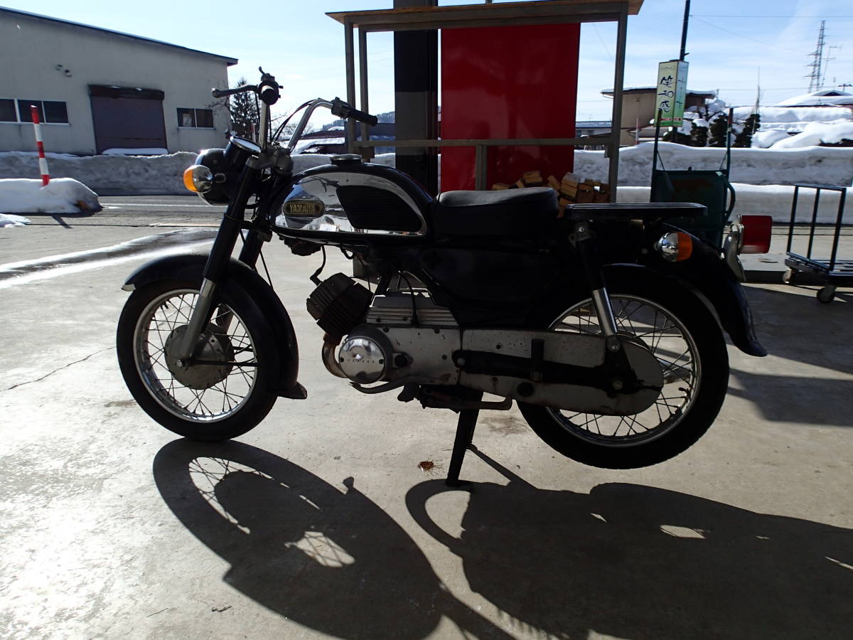 YA5 ヤマハ ごつ バイク 車体 125cc 2スト 旧車 神奈川