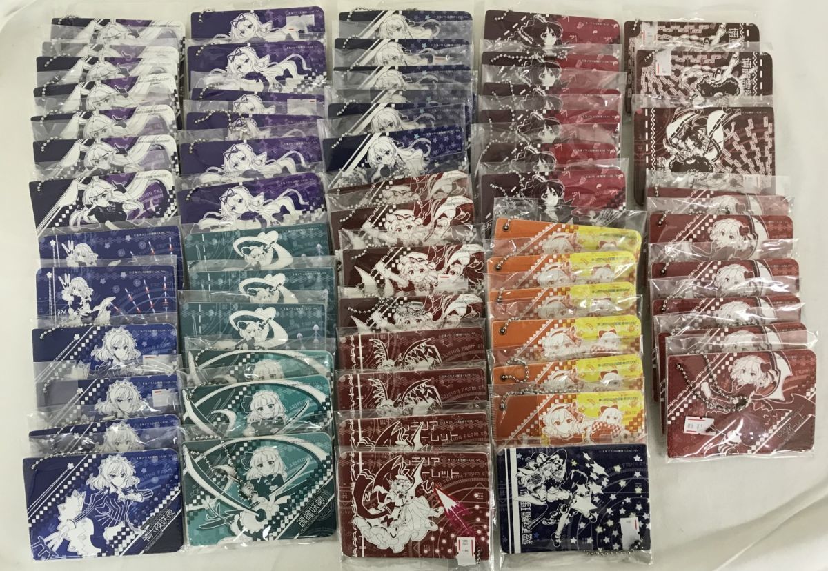C99】グッズ 東方Project パスケース大量まとめ売りセット 十六  
