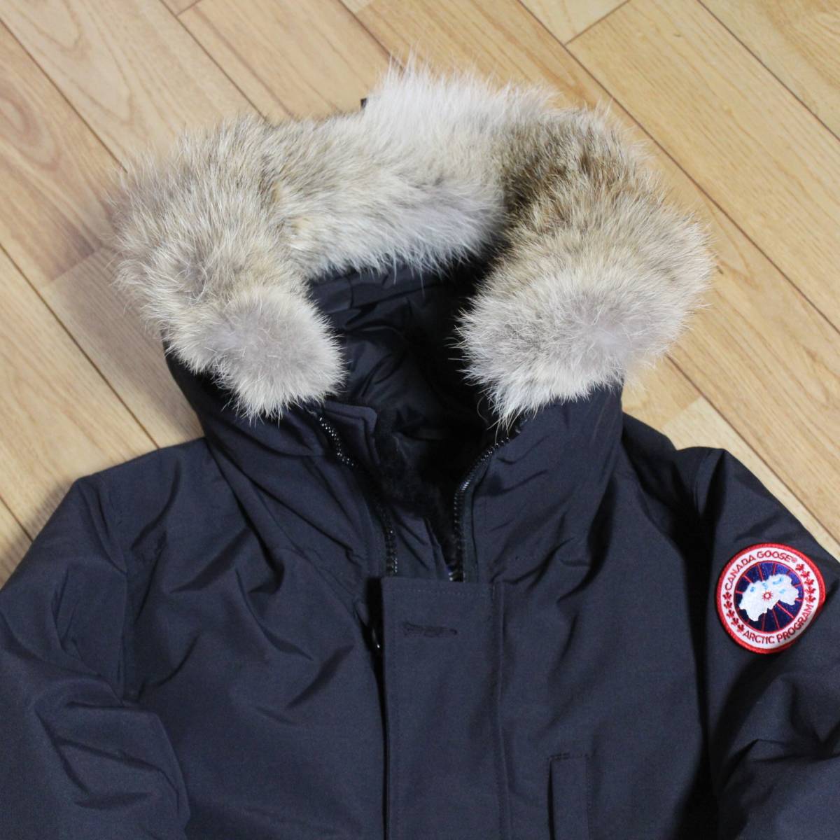 ☆極美品☆CANADA GOOSE/Jasper Parka NAVY Mサイズ 3438JM カナダ 