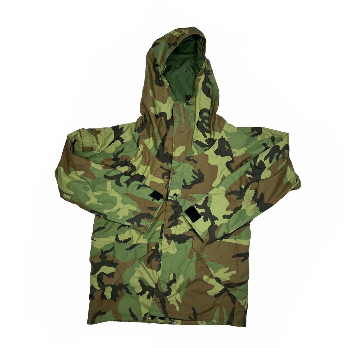 米軍実物 ECWCS GORE-TEX PARKA ウッドランド/M (検 ARMY カモ柄 実物