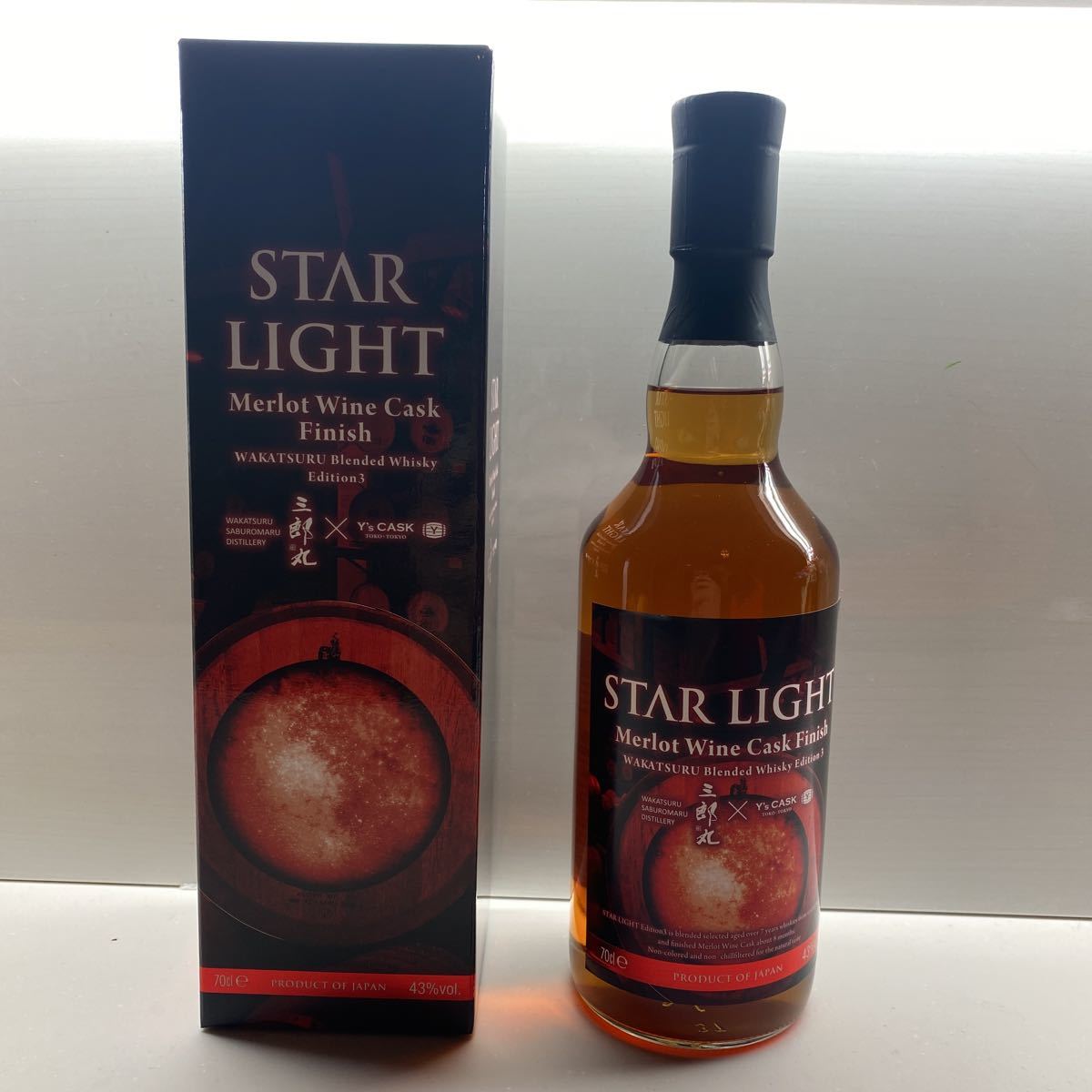 LIGHT Y'sカスク STAR 三郎丸 メルローワインカスクフィニッシュ お一