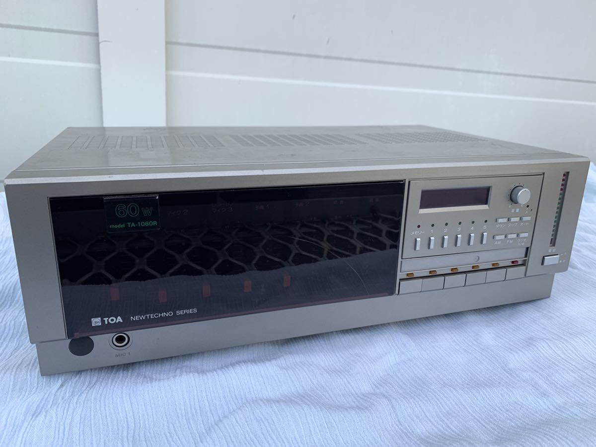 TOA - 60W : 卓上型アンプ Yahoo!オークション 60W 5局 アンプ