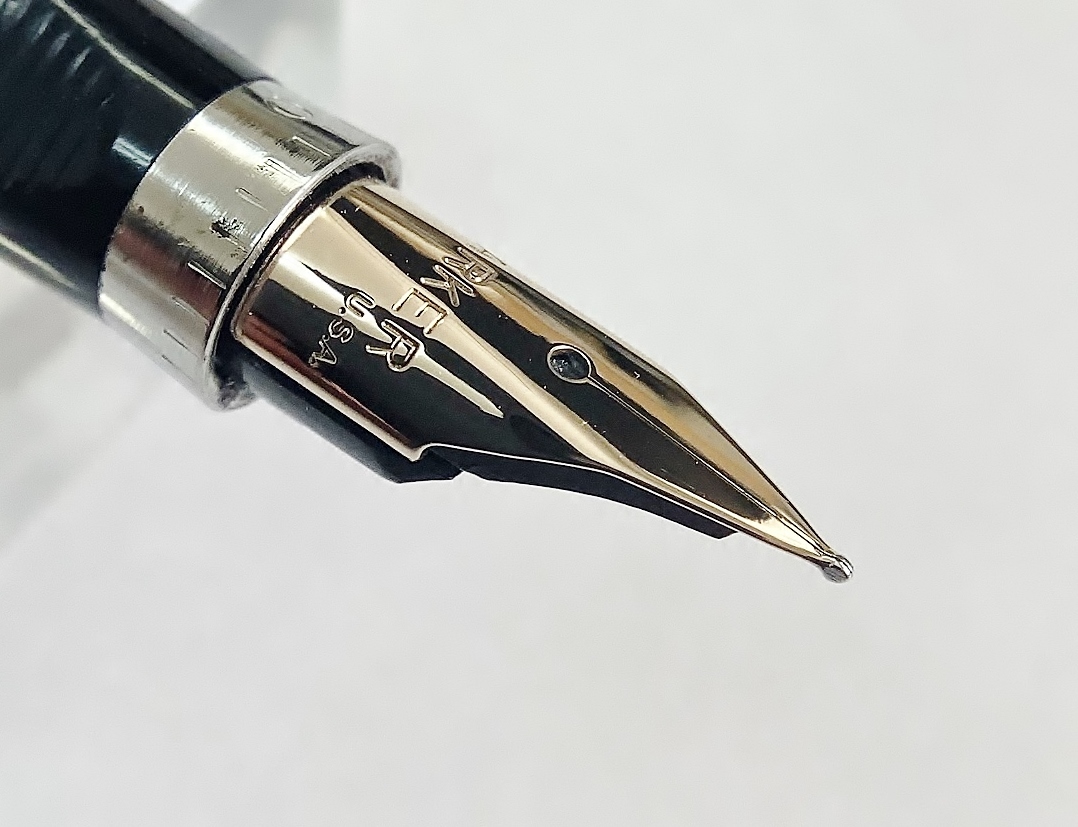 希少】 万年筆 初期型 シズレ 0メモリ 天冠フラット パーカー PARKER75