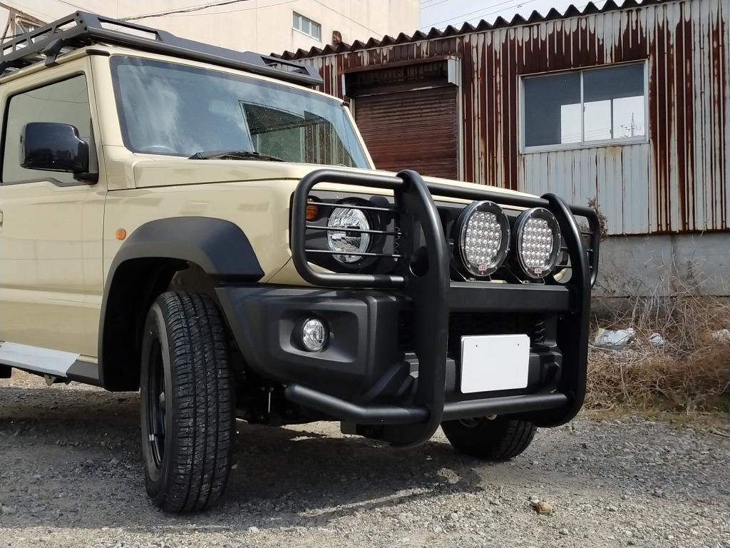 ジムニー シエラ JB74 / SUZUKI JIMNY グリルガード / フロントガード