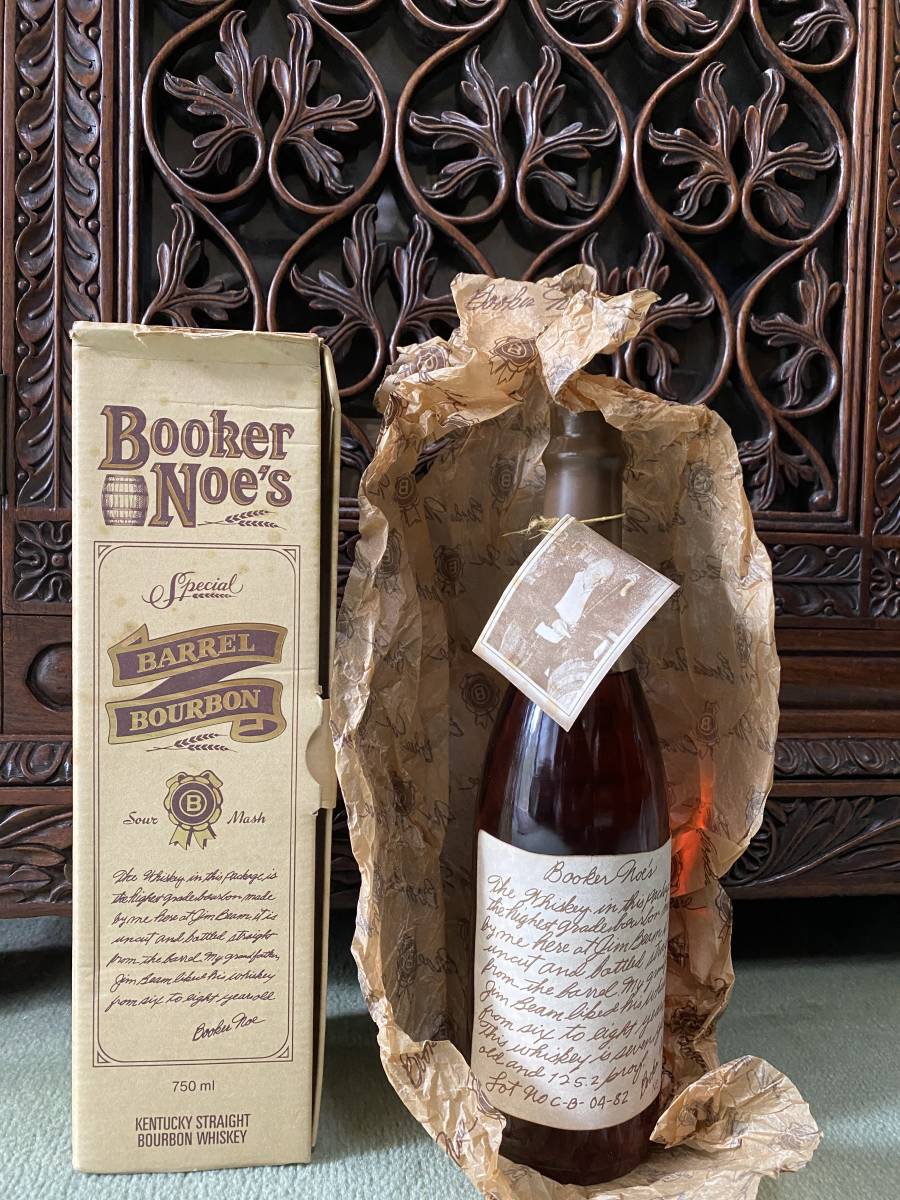 □未開栓□Booker Noe's ブッカーノエ□バーボン□ビンテージbookers