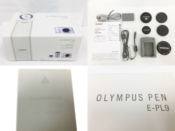 Olympus E-PL9 14-42 40-150mm レンズキット ミラー レス 一眼