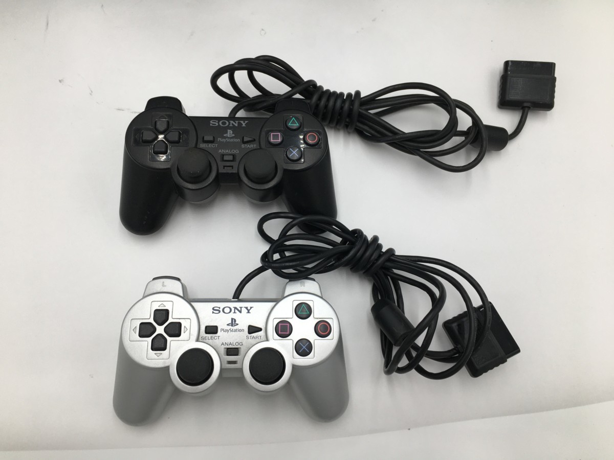 ♪△【SONY ソニー】PS2本体 5台/コントローラー 2点 計7点セット SCPH-