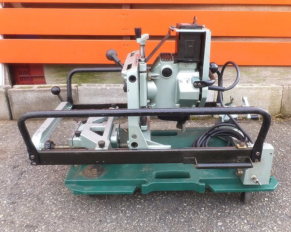 N0118H] 日立工機 16MM 仕口ルータ M16YA 動作品 電動工具 大工道具