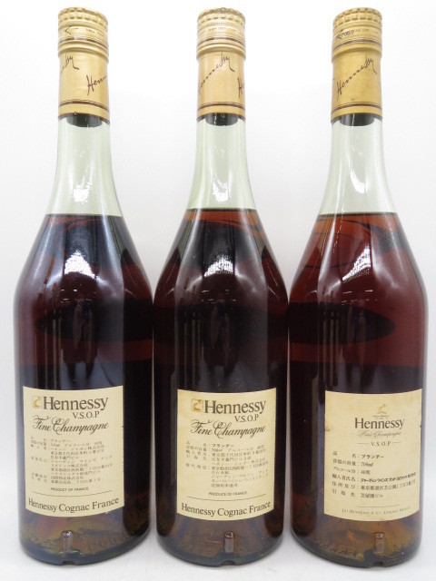 未開栓 洋酒 ヘネシー VSOP グリーンボトル Hennessy 700ml 40% 6本