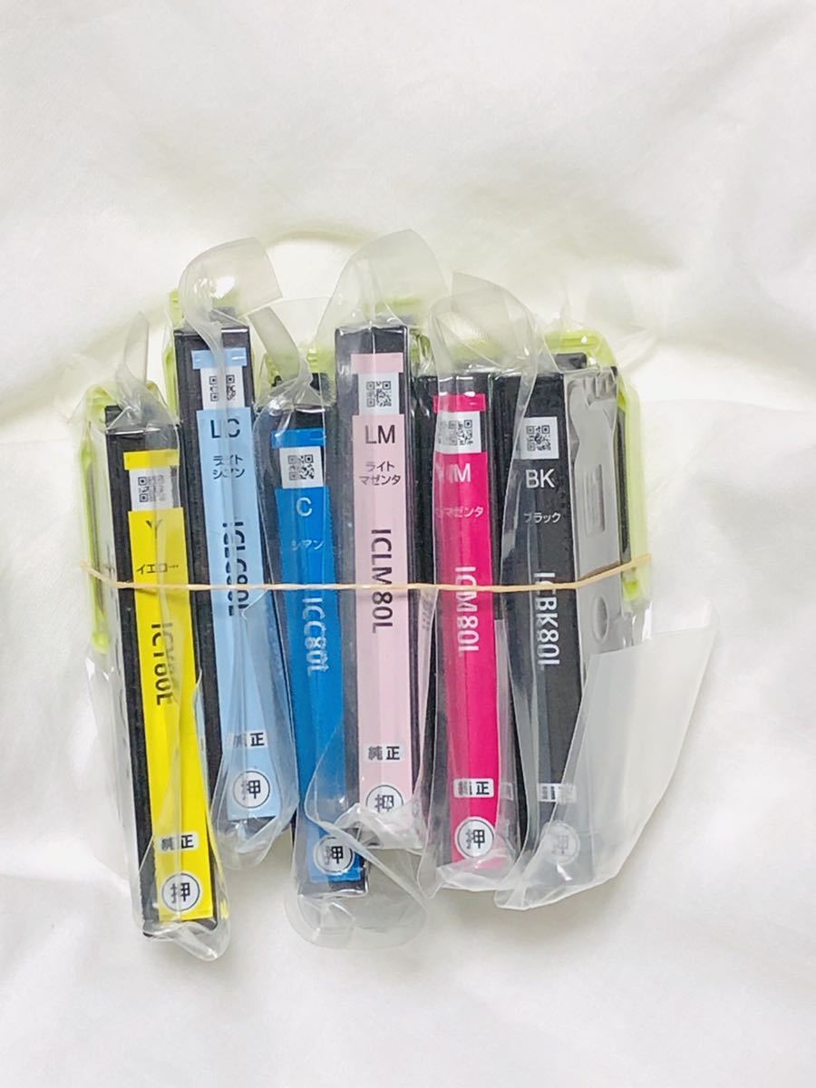 【限定セール，お買い得】 EPSON エプソン 純正インクカートリッジ IC6CL80L とうもろこし(エプソン)｜売買されたオークション情報、yahooの商品情報をアーカイブ公開 - オークファン エプソン