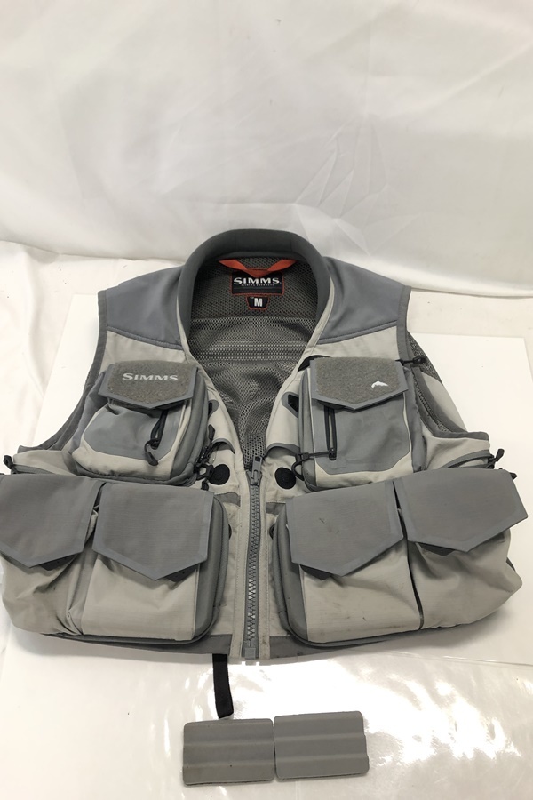 東京)SIMMS シムス G3ガイド ベスト Mサイズ グレー（SIMMS
