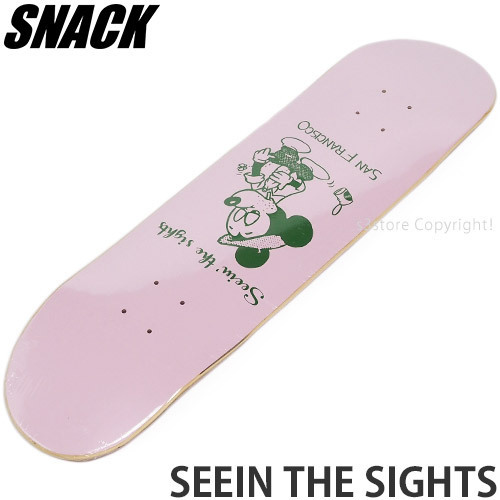 1円～ SNACK SEEIN THE SIGHTS DECK WHT 8.0 スナック シーイン ザ
