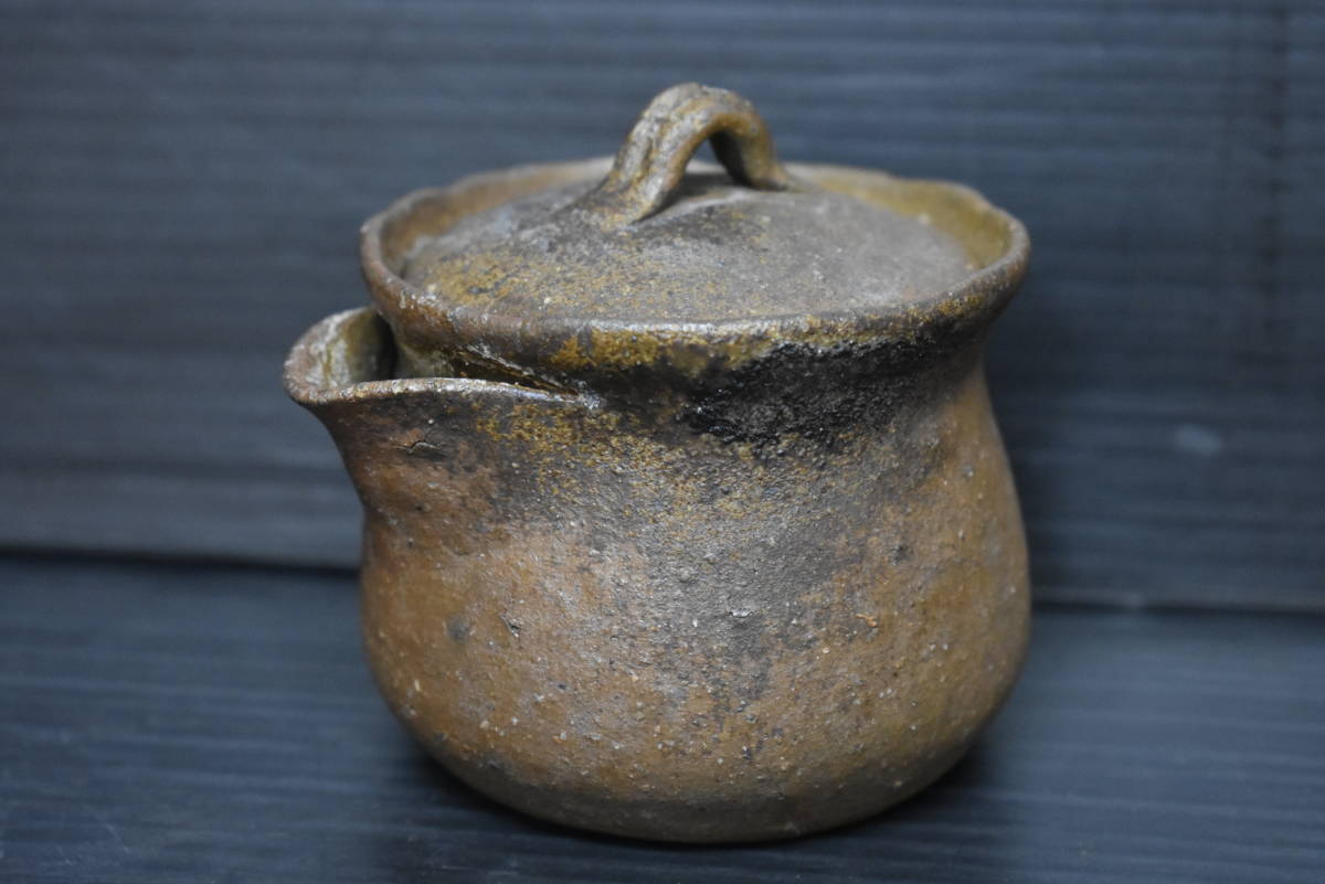 備前焼 宝瓶 - 真鍋静良(半入居)岡山県に縁のある金工家・陶芸家 真鍋